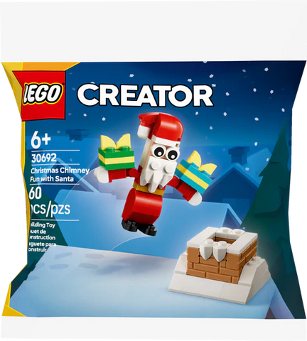 LEGO® Christmas Chimney Fun with Santa Set 30692