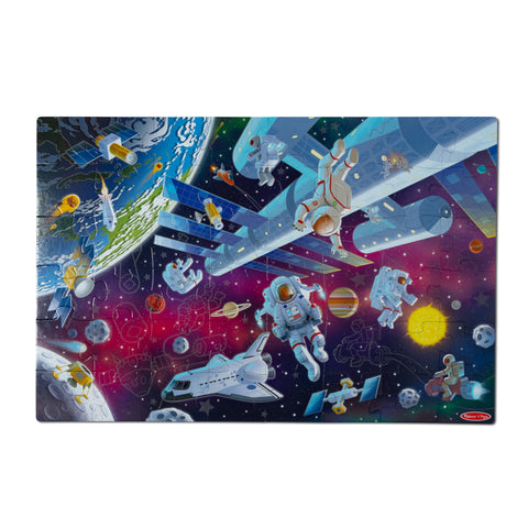 Glow In The Dark Outer Space Floor Puzzle