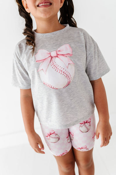 Bows On Base Cropped T-Shirt : YOUTH