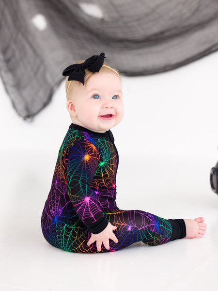 Neon Webs Convertible Romper