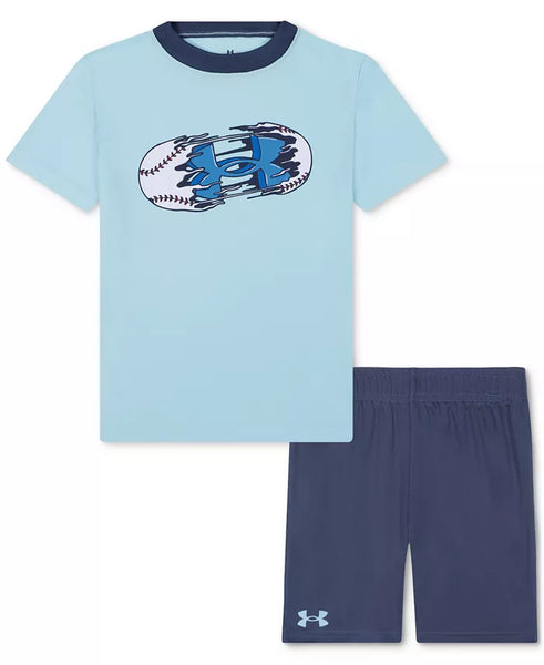 UA Tech Baseball T-Shirt & Shorts