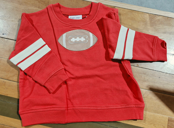 French Terry Sport Sweatshirt - Varsity Red