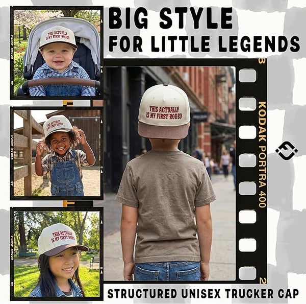 2-Tone Cap - This Actually Is My First Rodeo (Brown)