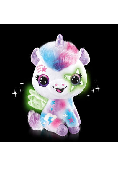Airbrush Plush Glow in the Dark- Magic Unicorn Kit