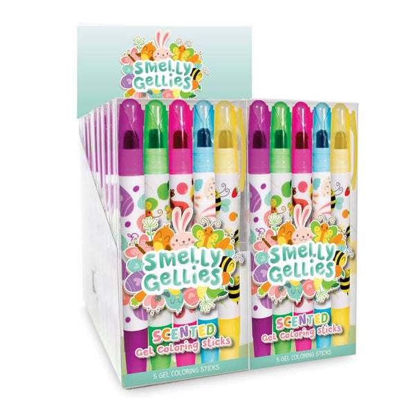 Spring Smelly Gellies - Scented Glidwrite Gel Coloring Stick