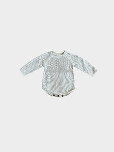 Mist Knit Sweater Romper