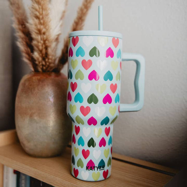 KD Valentine's Stainless Steel Tumbler