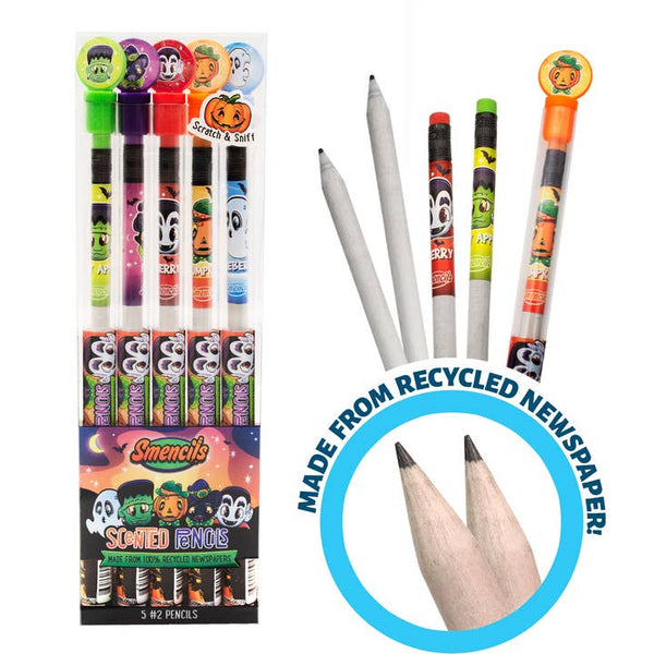 Halloween Smencils Set Of 5