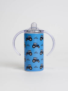 Blue Tractor Sippy Cup