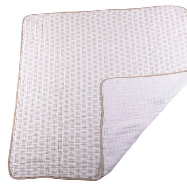 Flower Child Cotton Muslin Newcastle Blanket