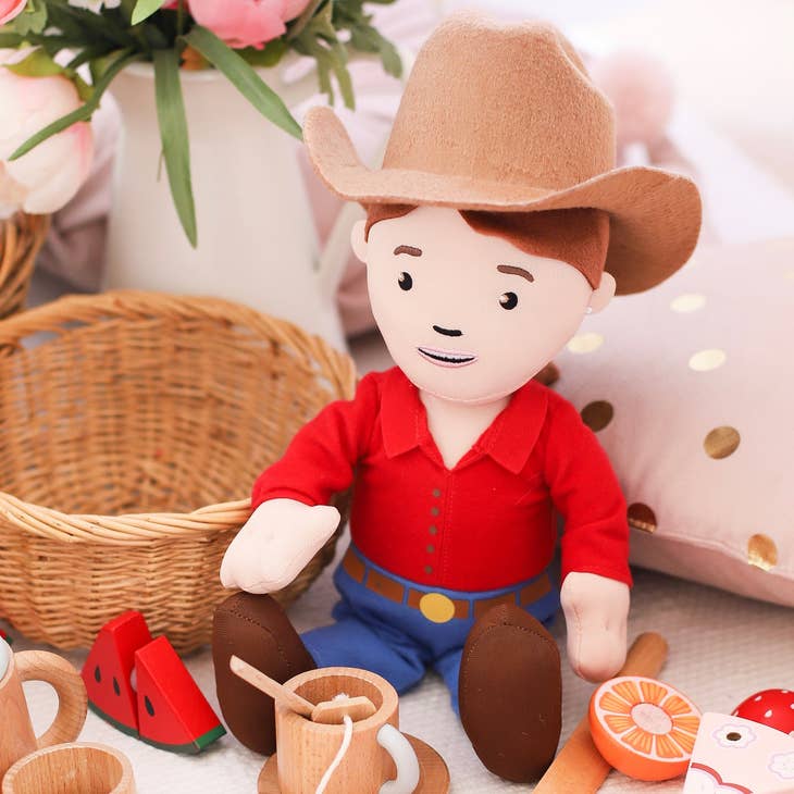 George The Farmer Doll