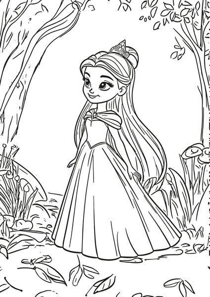 Giant Coloring Book - Royal Coloring