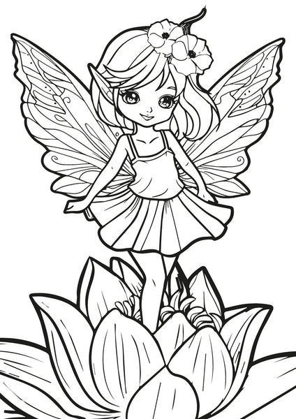 Giant Coloring Book - Fairyland Fun