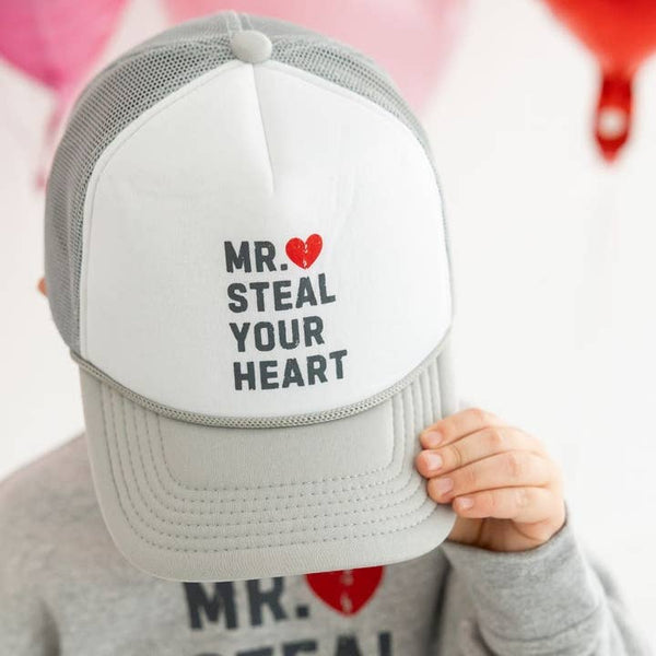 Mr. Steal Your Heart Valentine's Day Trucker Hat