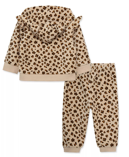 Leopard Hoodie Set