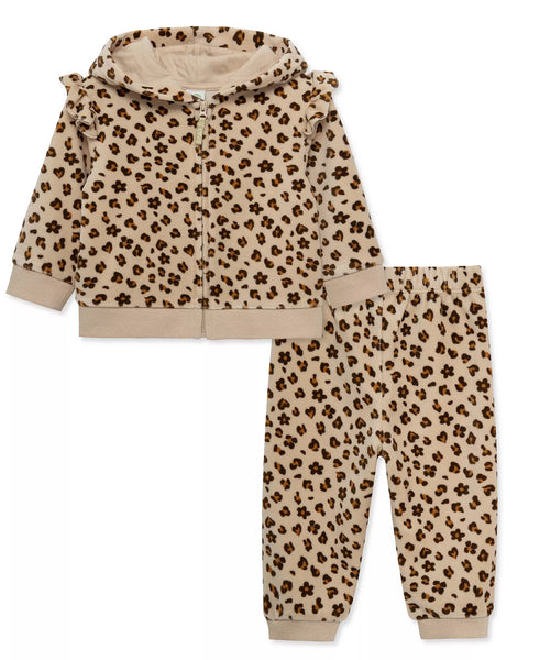 Leopard Hoodie Set