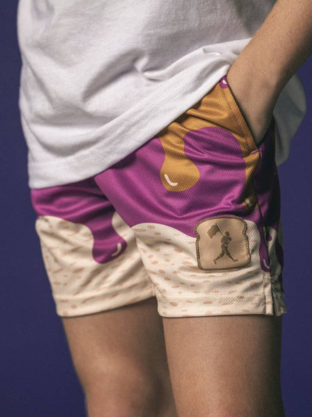 Pb & Jammed Diamond Air Mesh Shorts