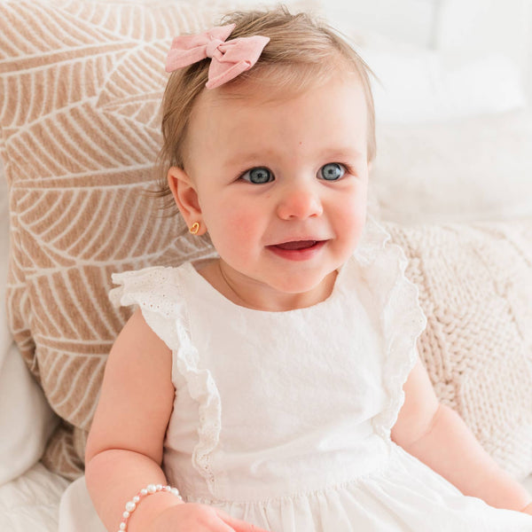 Madidon - 14K Gold Pink Cross Bracelet