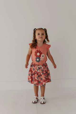 Crystal Heart Denim Bow Dress – 4 Kids Only