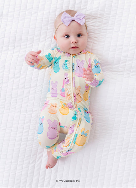Pastel PEEPS™ Ruffle Convertible Romper