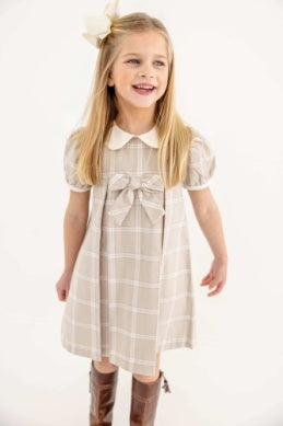 Francene Frock Thompson Park Plaid/Palmetto Pearl