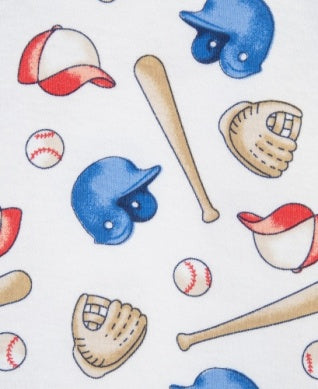 Baseball 2 Pack Rompers
