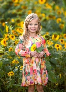 Watercolor Whimsy Dress