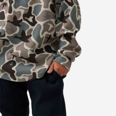 Mallard Mayhem Camo Thermal Hoodie