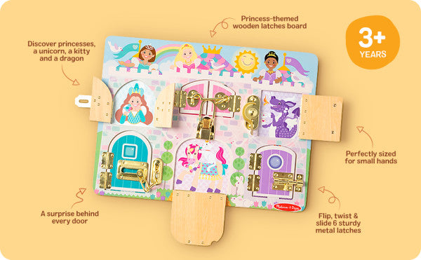 Princess Castle Latches Board