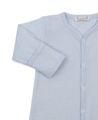 Gingham Rockers Converter Gown-Blue