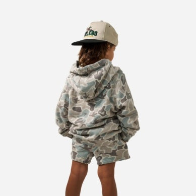 Mallard Mayhem Camo Vintage Washed Hoodie