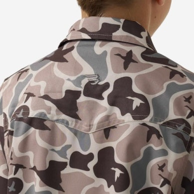 Mallard Mayhem Performance Western Shirt