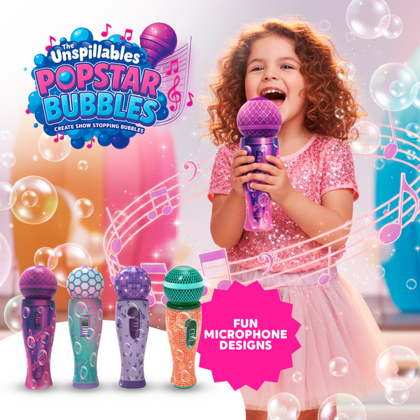 WOWMAZING The Unspillables Pop Star Bubbles