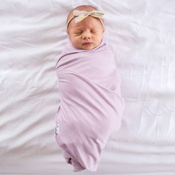 Knit Swaddle Blanket - Lily