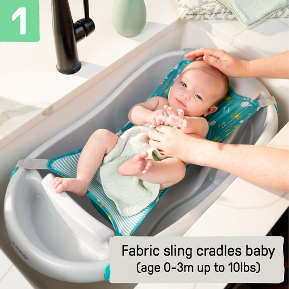 Comfy Clean Deluxe Newborn To Toddler Bather