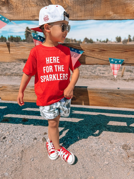 Here For The Sparklers Tee