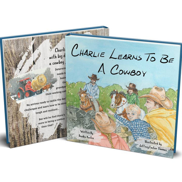 Charlie Learns To Be A Cowboy