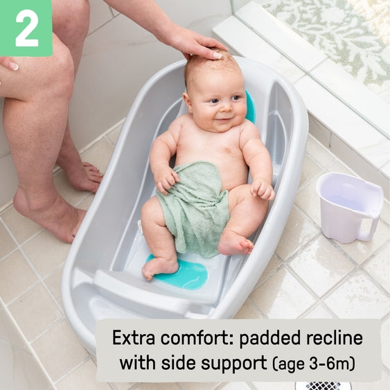 Comfy Clean Deluxe Newborn To Toddler Bather