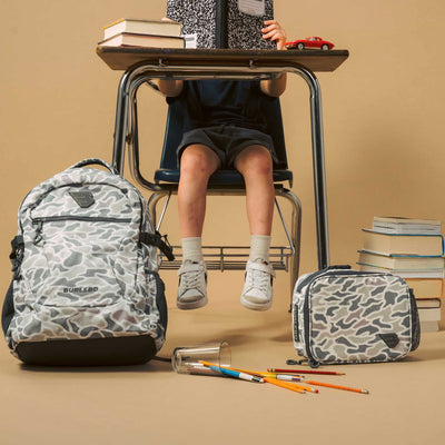 White Camo Backpack