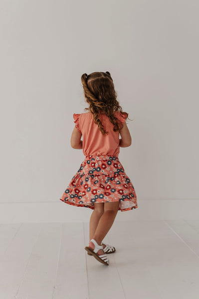 Zoey Daisy Skort Set