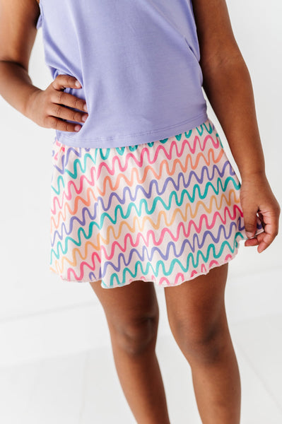 Squiggles Skort