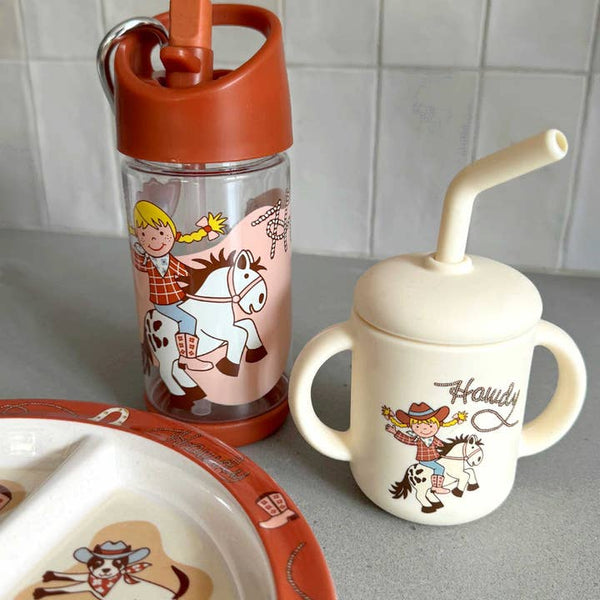 Fresh & Messy Sippy Cup - Howdy Cowgirl