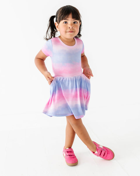 Pink/Purple Ombré Bamboo Dress