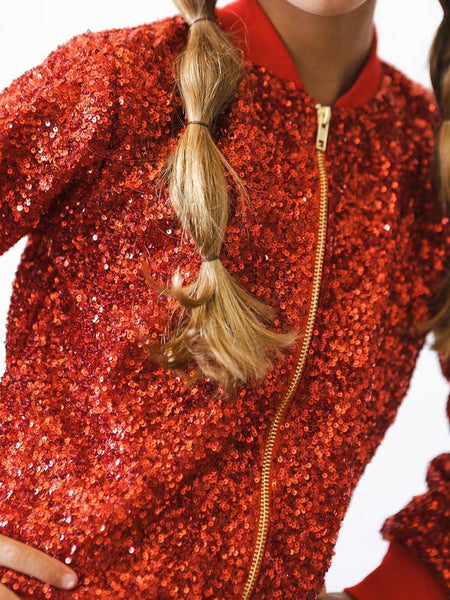 Red Sequin Jacket