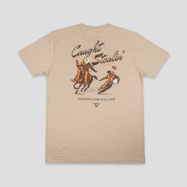 Caught Stealin' T-Shirt (Cream)