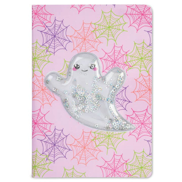 Iscream Glitter Ghost Shakey Journal