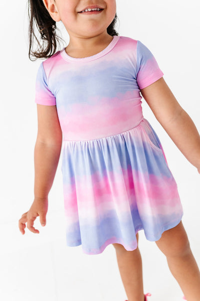 Pink/Purple Ombré Bamboo Dress