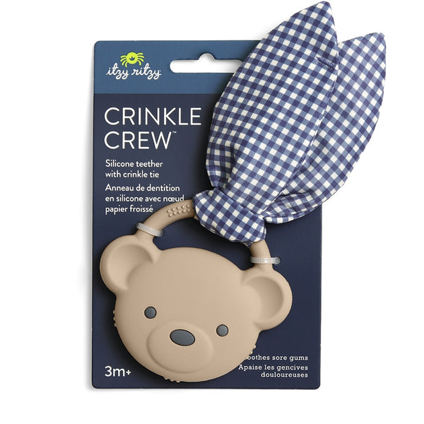 Itzy Crinkle Crew™ - Taupe Bear