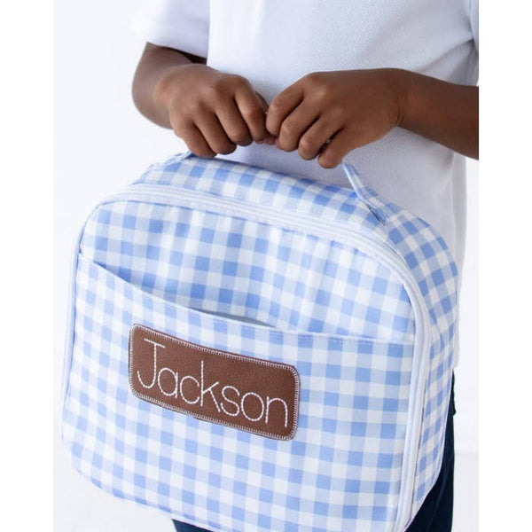Sugar Bee - Lunch Bag - Boys Blue Gingham
