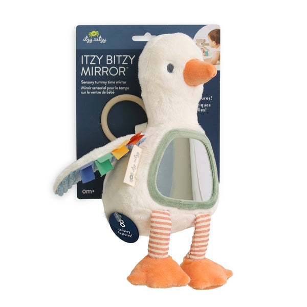 Itzy Bitzy Mirror™ Sensory Tummy Time Mirror  - Duck